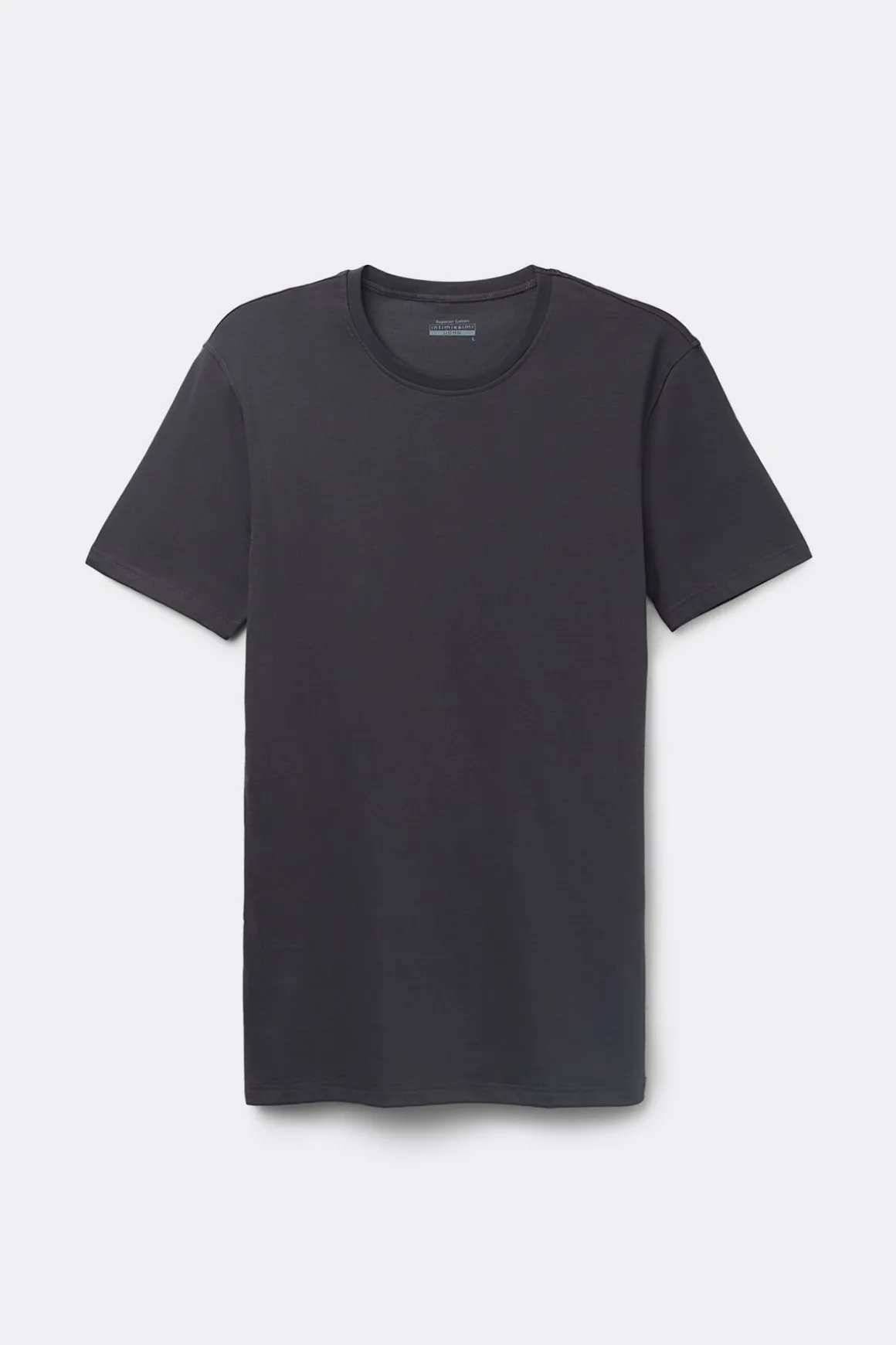 T-shirt z Okrągłym Dekoltem Bawełna Superior