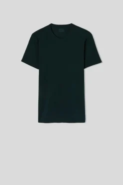 T-shirt z Okrągłym Dekoltem Bawełna Superior
