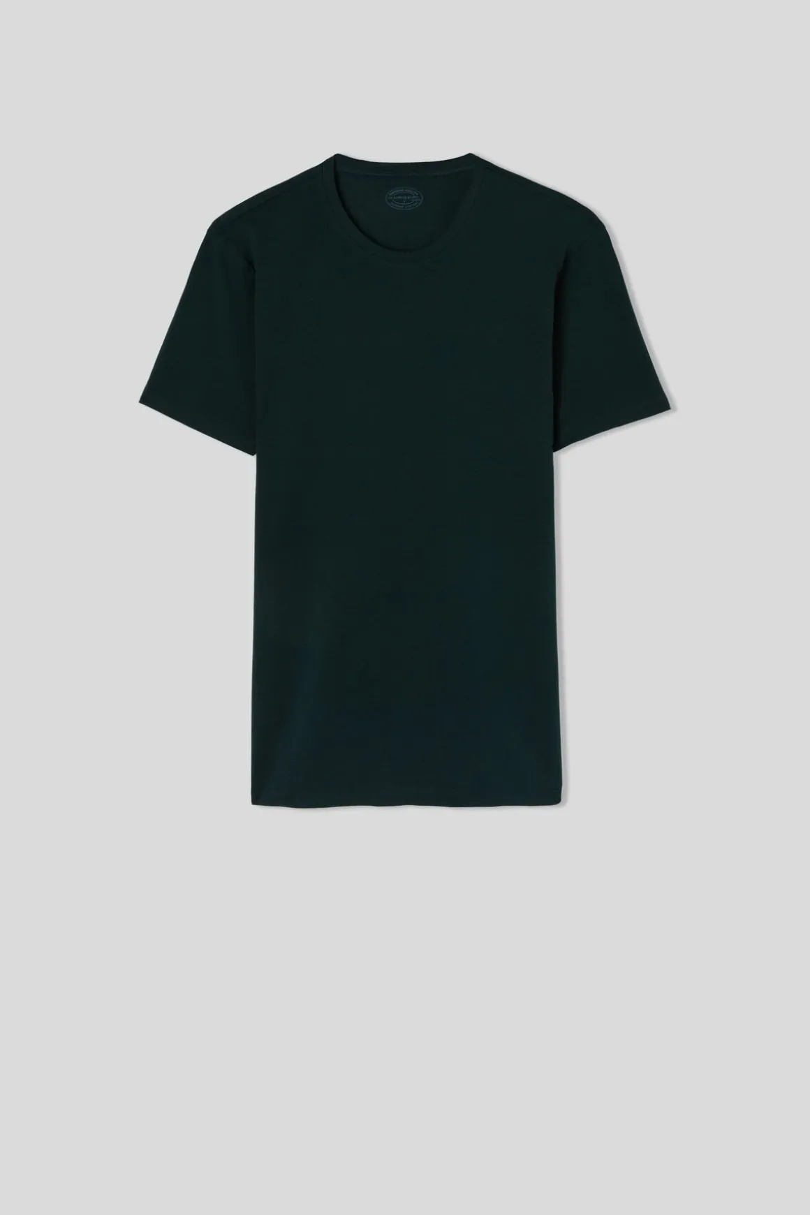 T-shirt z Okrągłym Dekoltem Bawełna Superior