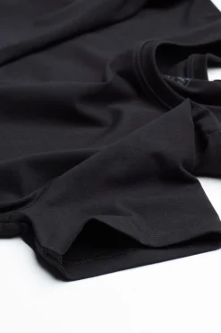 T-shirt z Okrągłym Dekoltem Bawełna Superior