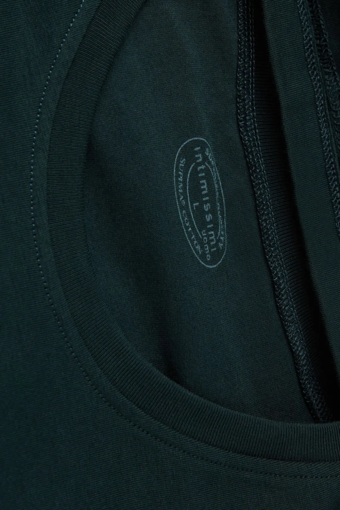 T-shirt z Okrągłym Dekoltem Bawełna Superior